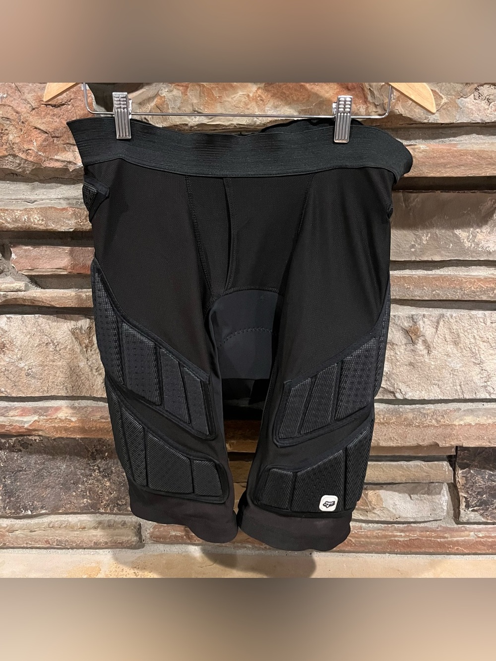 Fox Racing Black Padded Bike Shorts